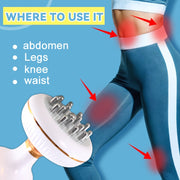 Electric Meridian Massage Brush for Shoulder and Neck Vibration Muscle Dredging Home Beauty Tool