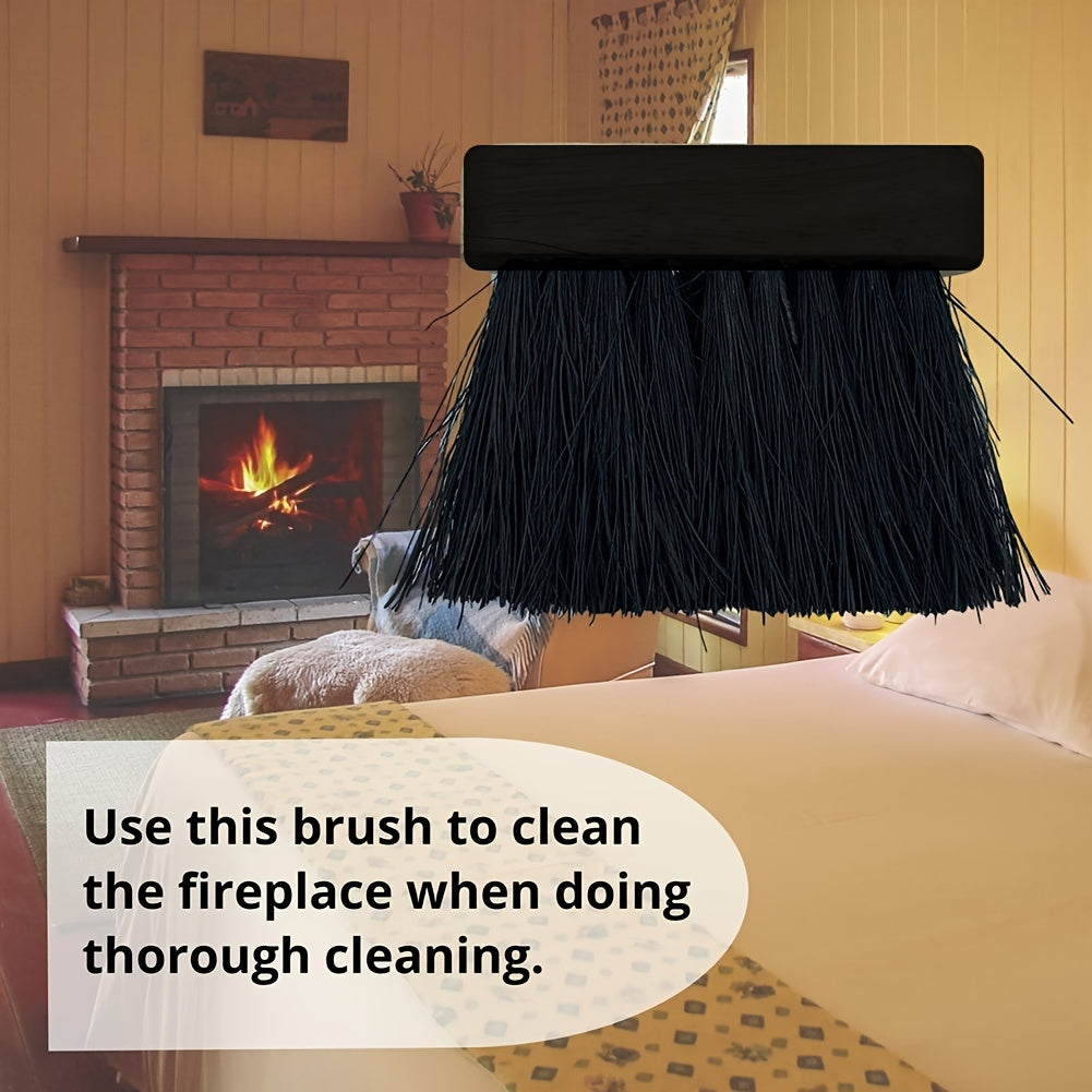 "Kamchiliklarni tozalash uchun uzun qirg'ichli yog'och pech asboblari cho'tkasi - Kuchli yog'och tutqichi, samarali tozalash uchun 8 sm qirg'ich uzunligi"