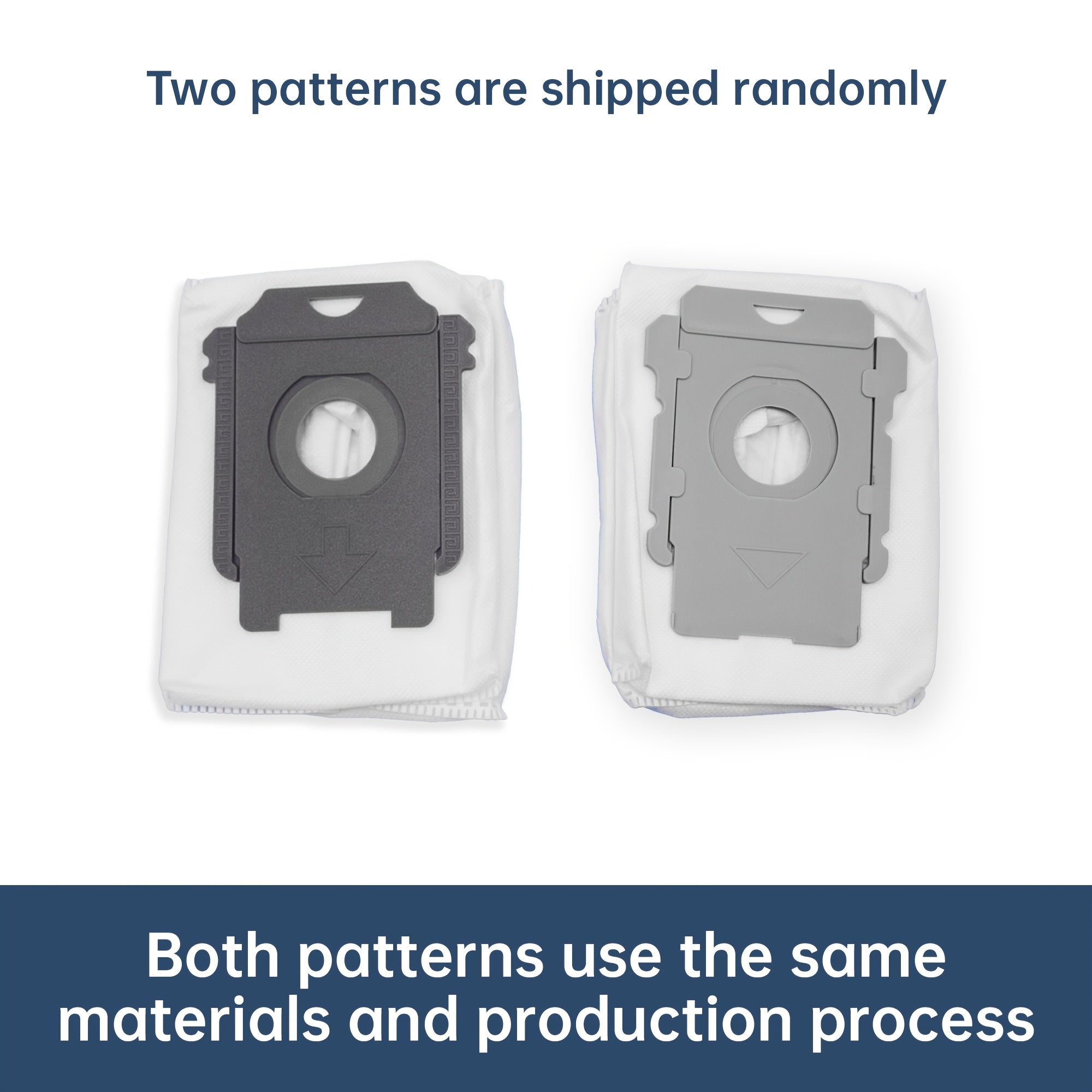 Replacement Dust Bags for Robot Vacuum High-Efficiency Cloth Filtration