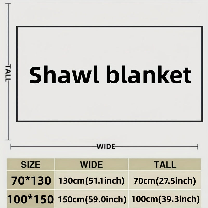 Flannel Shawl Blanket for New Year Chinese New Year Valentine's Day Mother's Day Back to School