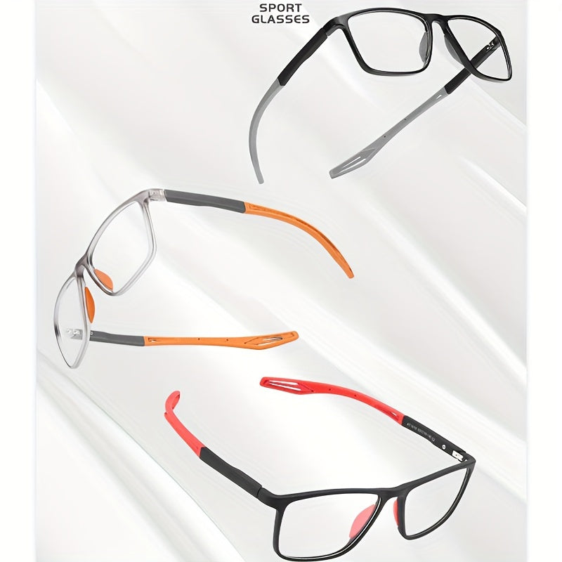 Stylish HD Reading Glasses Pack of Three Lightweight Non-Prescription Trendy Design