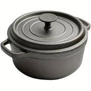 Heavy-Duty Cast Iron Dutch Oven 3.5L & 3L Non-Stick Oven Safe Skillet