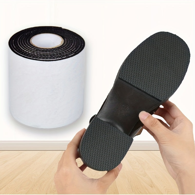 Noise Reduction Shoe Tape Self-Adhesive Non-Slip Rubber Pads for High Heels and Furniture