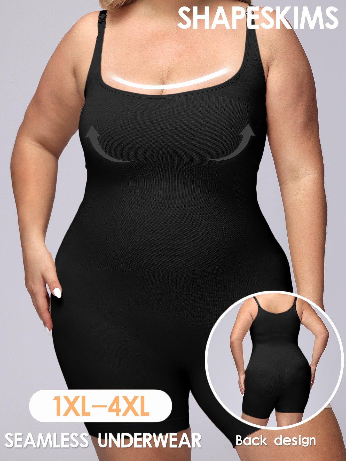 Ladies Body-Shaping Bodysuit Seamless Breathable for Sports and Leisure