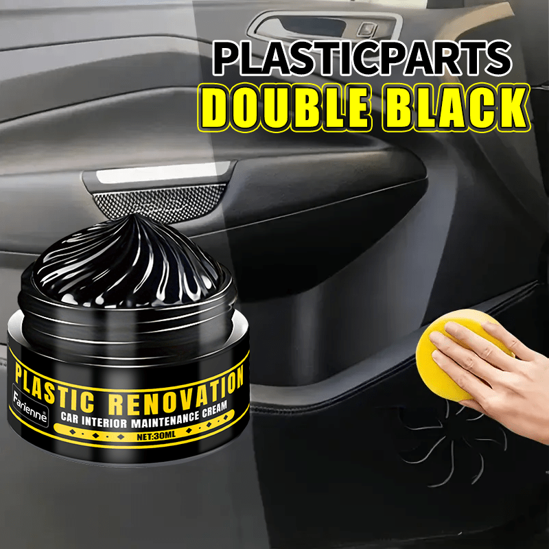 Avtomobil plastmassalarini ta'mirlash uchun pasta, ikki tomonlama qora rezina polish, bumpers va oynalar uchun