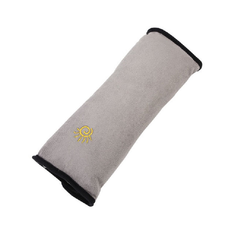 Universal Polyester Fiber Seat Belt Cushion, Plush, Breathable, Shoulder Protection
