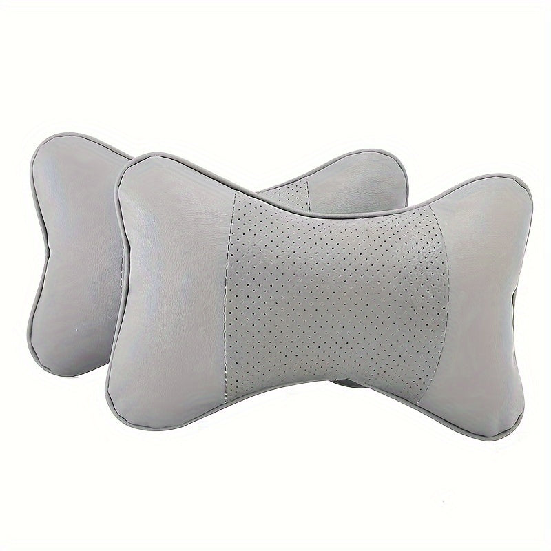 Almohada de cuello transpirable para coche, cojín, soporte para la cabeza, descanso para el cuello en viajes en coche