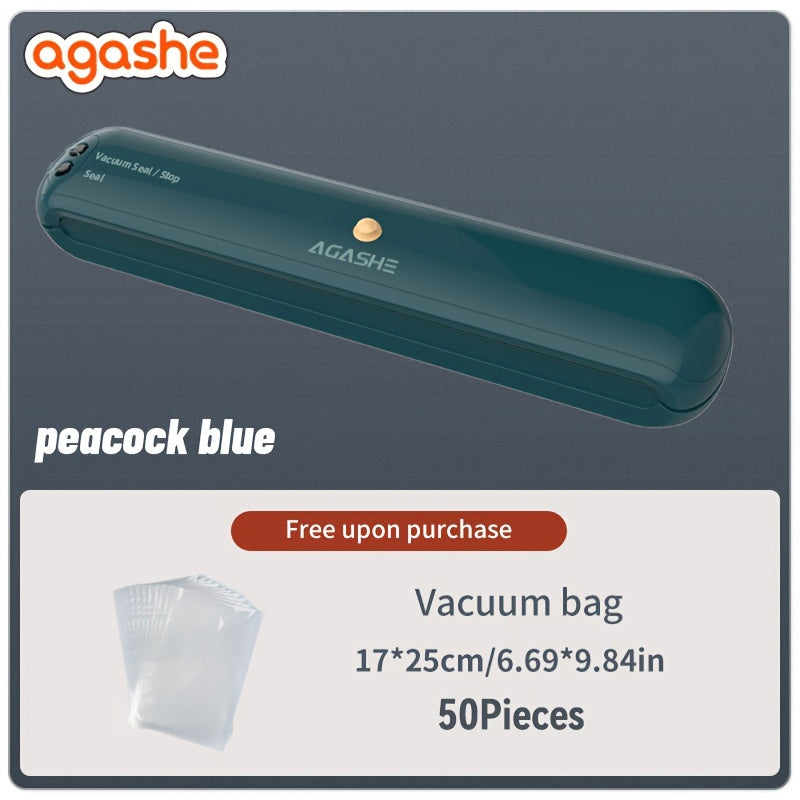 Máquina selladora al vacío para bolsas de 28cm de ancho, equipo automático de conservación de alimentos