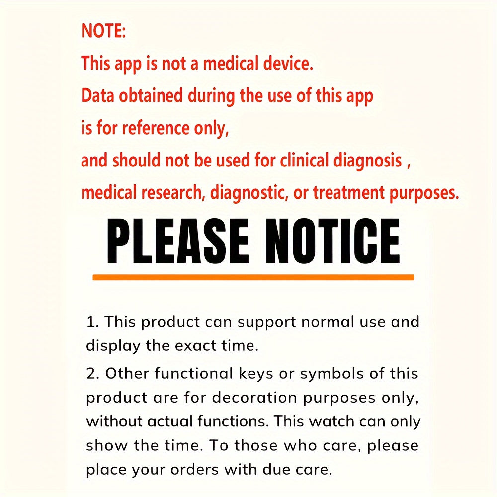 Men Women Alloy Smartwatch 1.83-Inch Touch Screen Sports Watch with Notifications