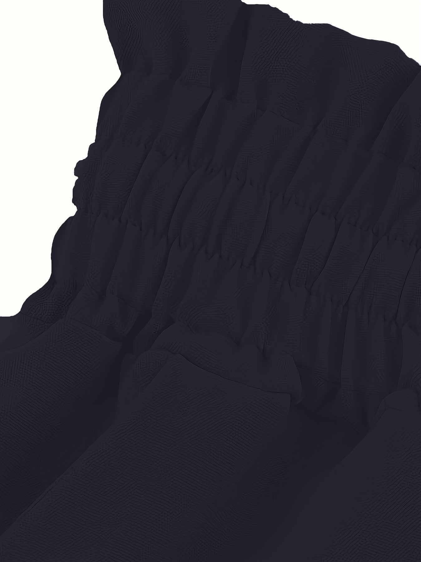 Katta o'lchamdagi keng oyoqli bir rangli tasodifiy shimlar. Polyester va elastan materialidan tayyorlangan, mashinada yuvish mumkin, keng kesim va uzun uzunlikda. Har qanday mavsum uchun mos.