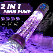Male Electric Penis Pump Vacuum Pump with 4 Training Modes and 3 Suction Levels