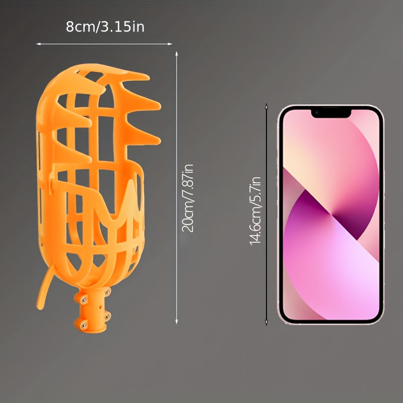 Portable Fruit Picker Head, Hollow Design, Garden Tree Fruit Picking Tool