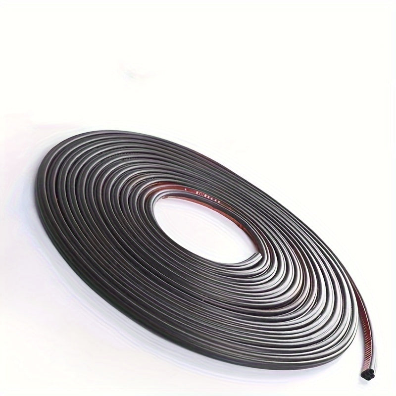 Universal Car Door Seal Strip 5m Dual-Layer Soundproof Dustproof