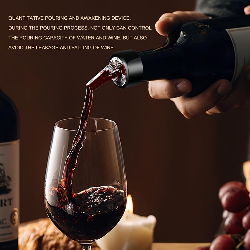 Set of 6 30ML Stainless Steel Liquor Pourers for Home Bar