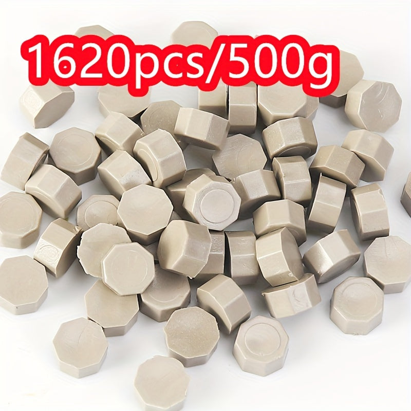 1620pcs 500g Octagonal Sealing Wax Particles for Envelope Gift Box DIY Retro Bulk Sealing Wax
