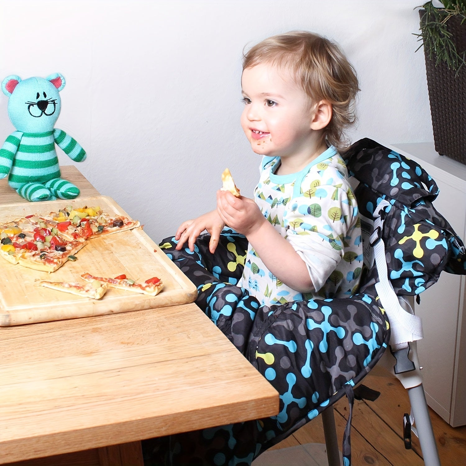 Baby Seat Cushion Thickened High Chair Trolley Protector Mat for Children