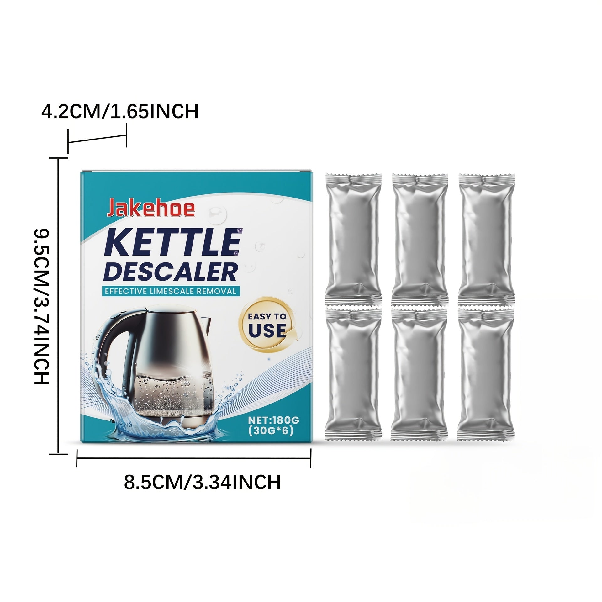 Descaling Powder for Kettles, Lime Scale Remover, Electric Kettle Cleaner
