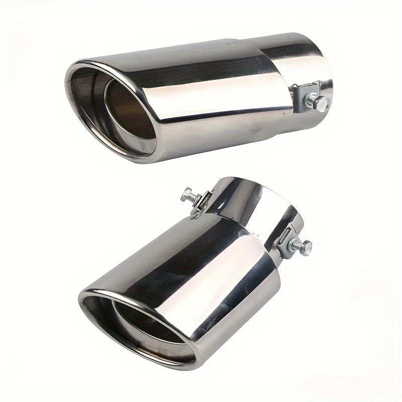 Stainless Steel Car Exhaust Pipe Straight Bent Tail Muffler Car Accessories