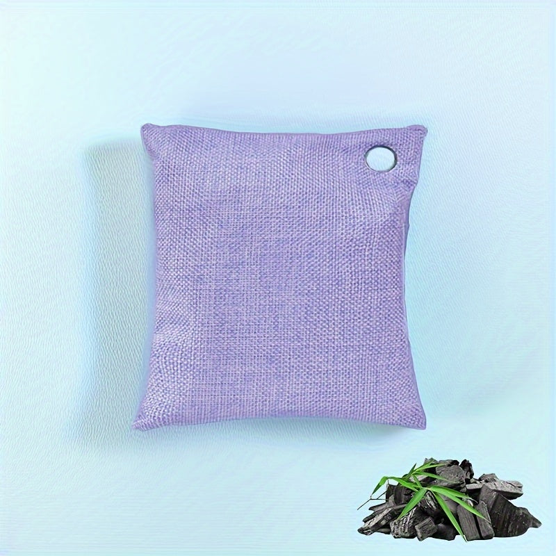 Activated Charcoal Air Purifier Bags 100g for Odor Removal in Home Car Closet Pets