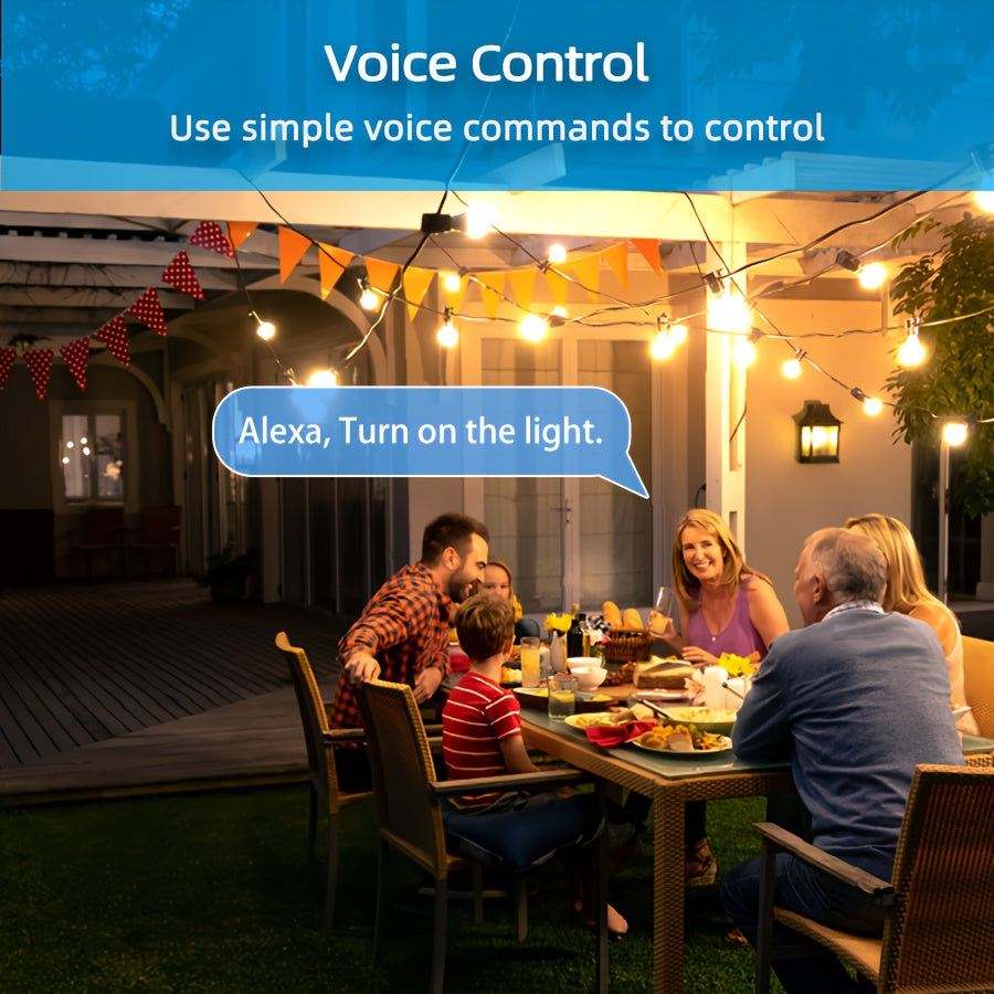 Energiya monitoringi, ovozli boshqaruv, masofadan boshqarish, vaqt belgilash, jadval, guruh boshqaruvi va Alexa & Google uchun qo'llab-quvvatlash bilan Wi-Fi aqlli rozetka.