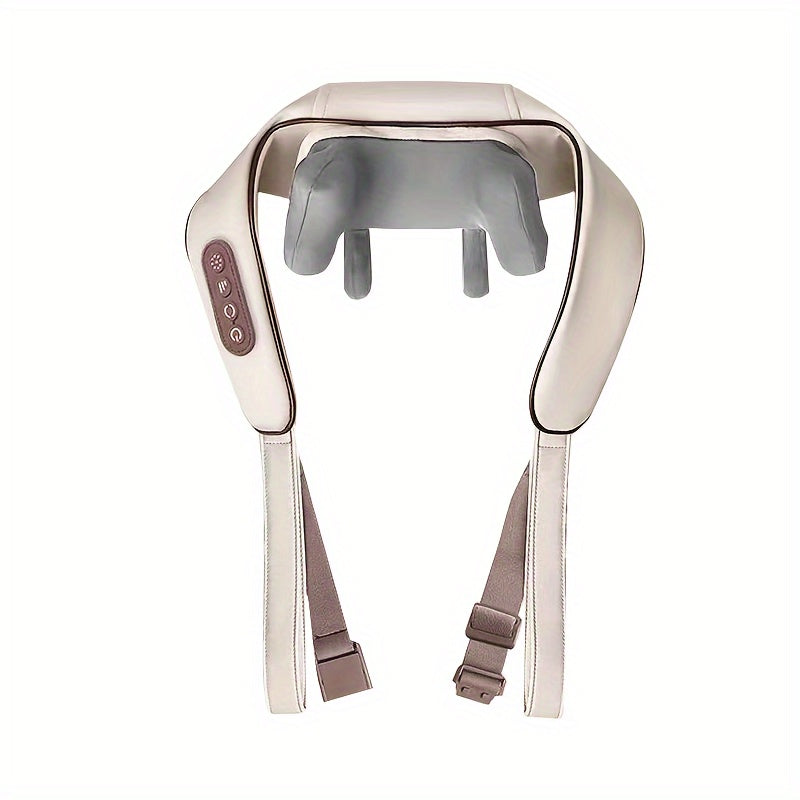 USB orqali zaryadlanadigan isitiladigan bo'yin va yelka massajchisi, turli tananing qismlari uchun inson qo'li massaji - keksa odamlar uchun mukammal sog'liq sovg'asi.