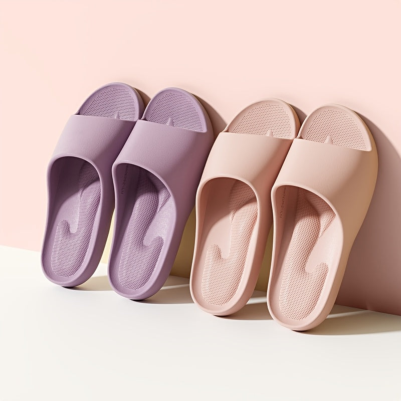 Women's and Men's EVA Slip-On Slippers Casual Indoor Shoes Open Toe