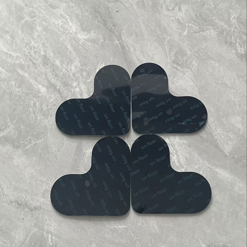 Set of 4 Washable Non-Slip Rug Grippers for Hardwood and Tile Floors
