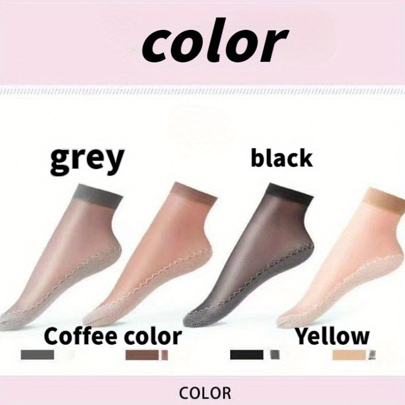 Ayollar uchun nafas oladigan paypoqlar, sirpanmaydigan, terni yutadigan paypoq bilan 10 juft