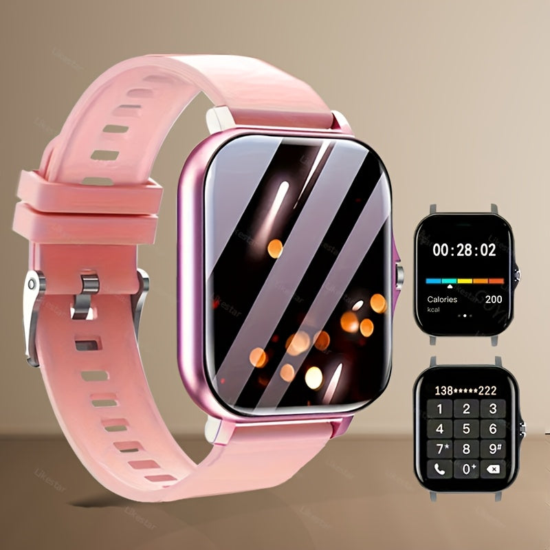 Full Touch Screen Smartwatch for Men and Women 4.65cm TFT Display Fitness Tracker Wireless Calling