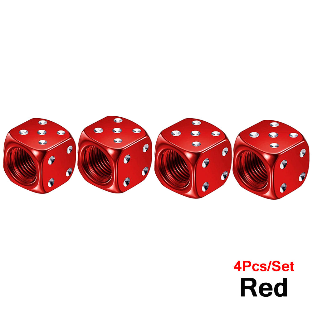 4 шт. алюминиевых колпачков для вентиляционных отверстий колесных шин для автомобиля, мотоцикла, грузовика