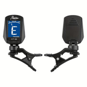 Chromatic Clip-On Guitar Tuner for Acoustic Electric Instruments Black ABS Battery Powered