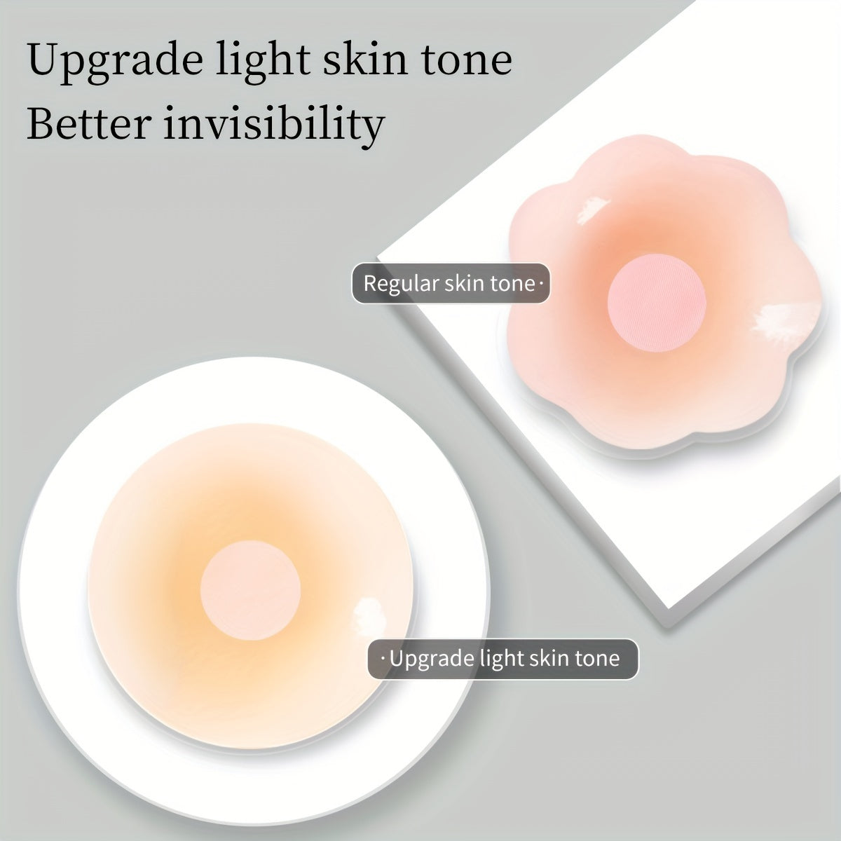 Women's Reusable Silicone Nipple Covers Seamless Self-Adhesive 2/6/10 Pack