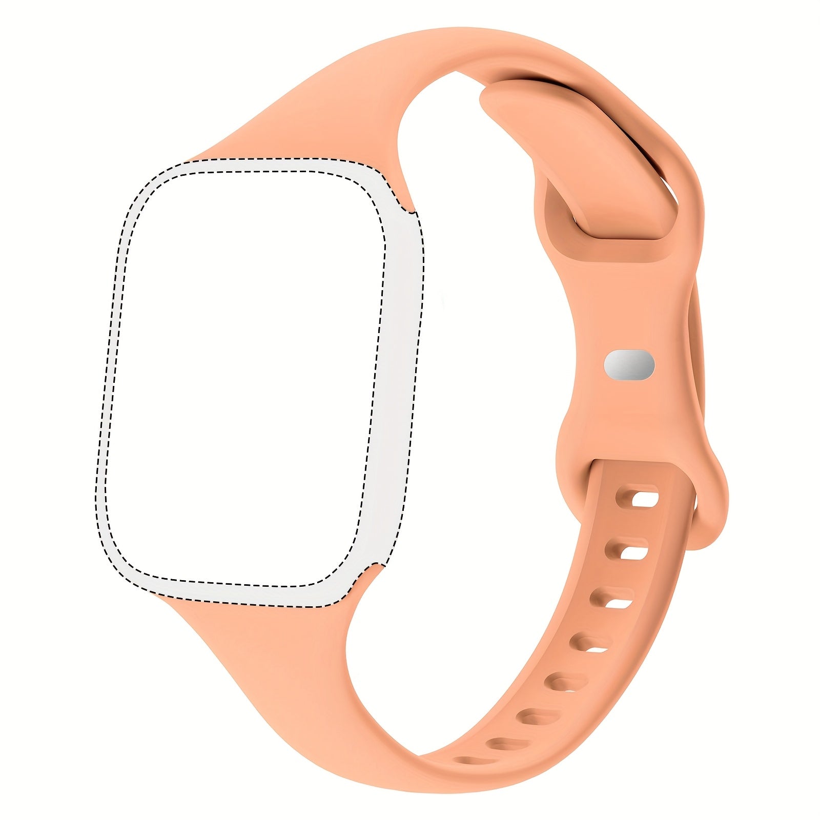 Slim Silicone Watch Bands for Men Women Compatible with Apple Watch Series 1-10 Ultra SE 38mm 40mm 42mm 44mm 45mm 49mm