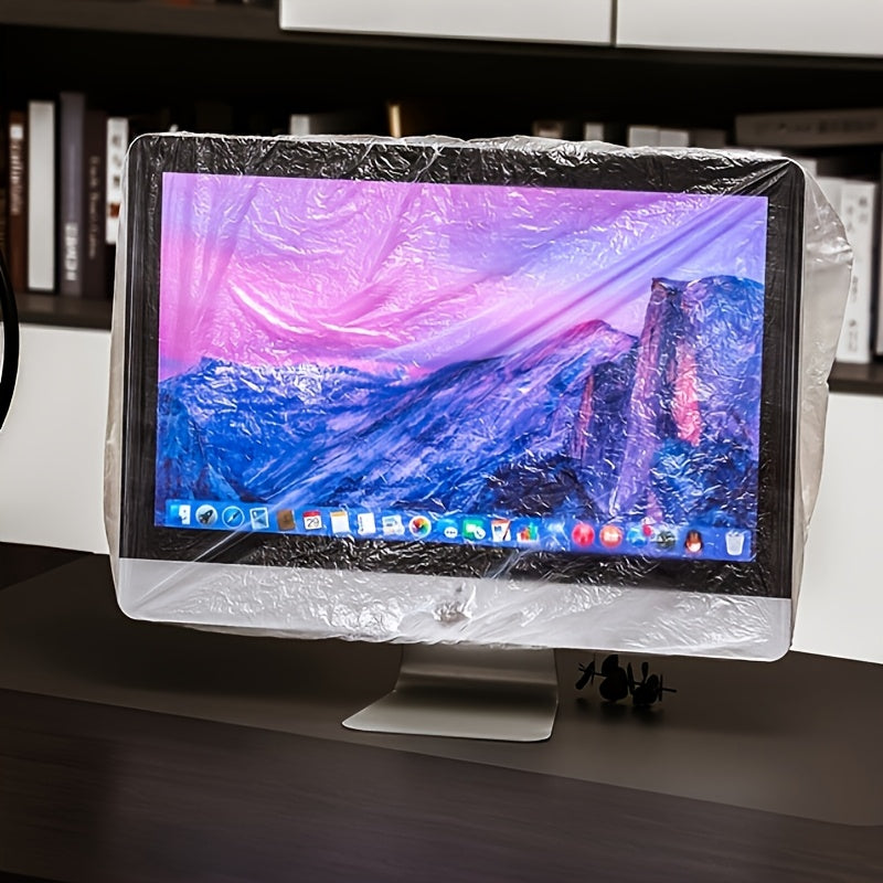 10 Pack Clear Dust Covers for Small Appliances Microwave Rice Cooker Monitor Vacuum Cleaner