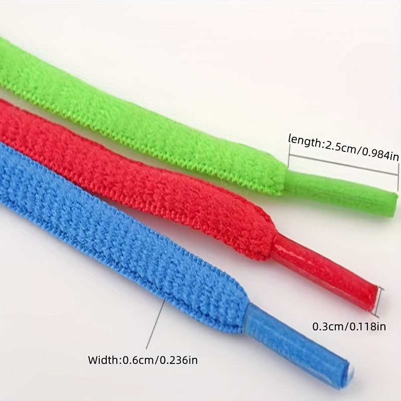 Unisex Classic Nylon Half Round Shoelaces for Sneakers 100cm-120cm