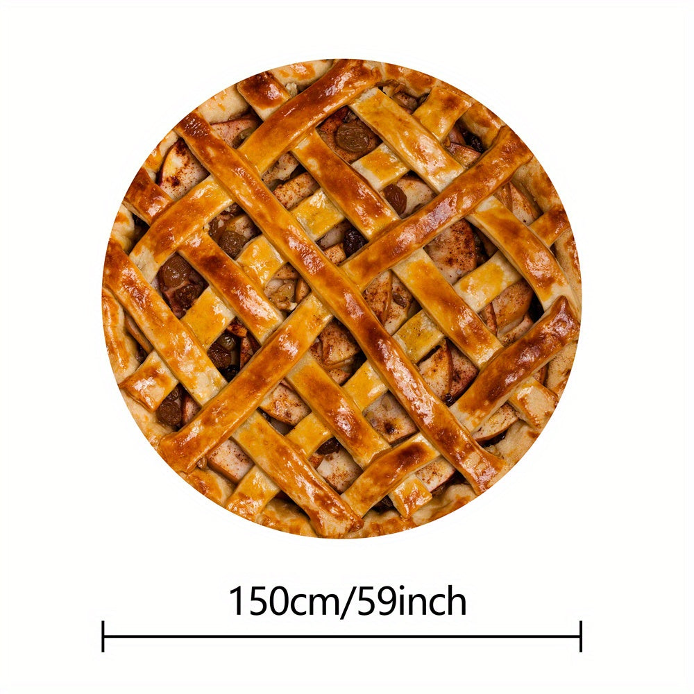 Reversible Microfiber Food Pattern Blanket for Kids and Adults