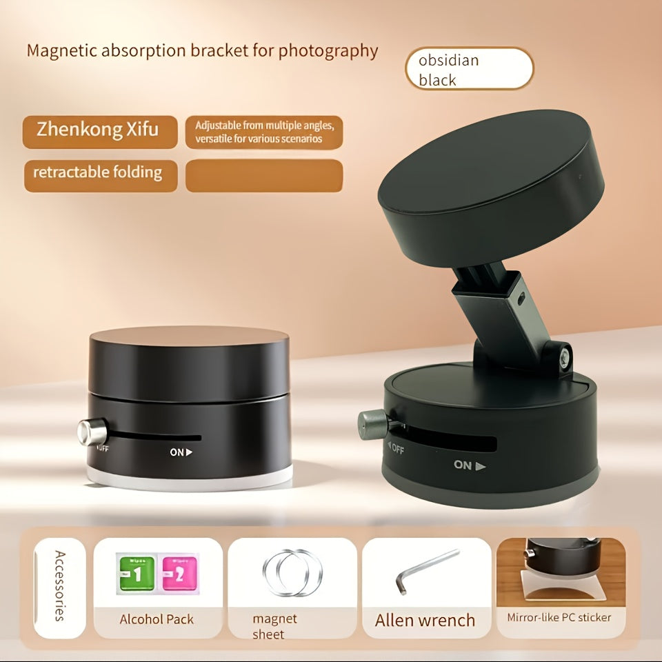 Multifunctional Vacuum Suction Cup Holder for Car Office Glass Home Magnetic Mount