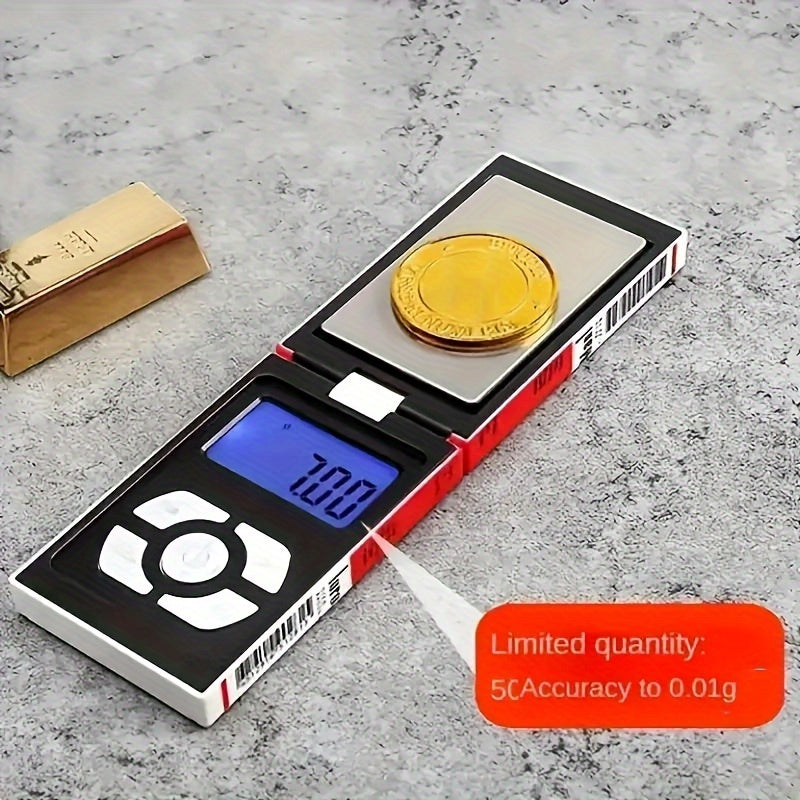 200г цифровые карманные весы с подсветкой дисплея и переключением единиц измерения для ювелирных изделий и офисного использования