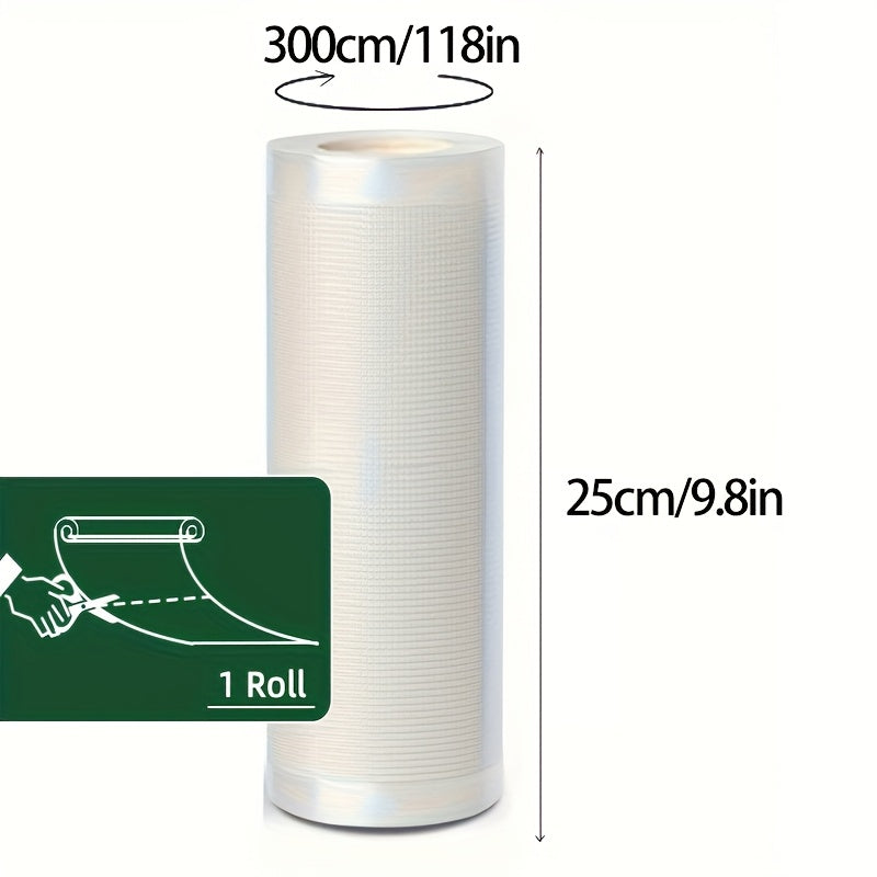 Рулоны вакуумной упаковки без BPA для длительного сохранения свежести в различных размерах, идеально подходят для су вид, хранения в морозильнике и кухонь.