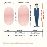 Oval Plush Area Rug for Bedroom and Living Room, Machine Washable