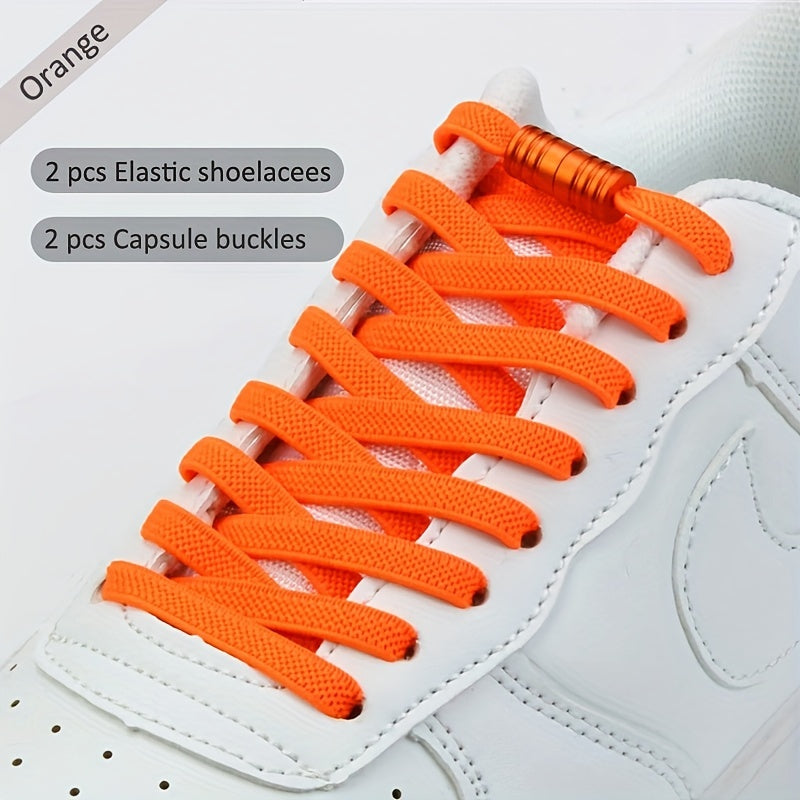Uniseks elastik rang-barang toʻqilgan poyabzal lentalari uchun sneakers va kundalik poyabzal