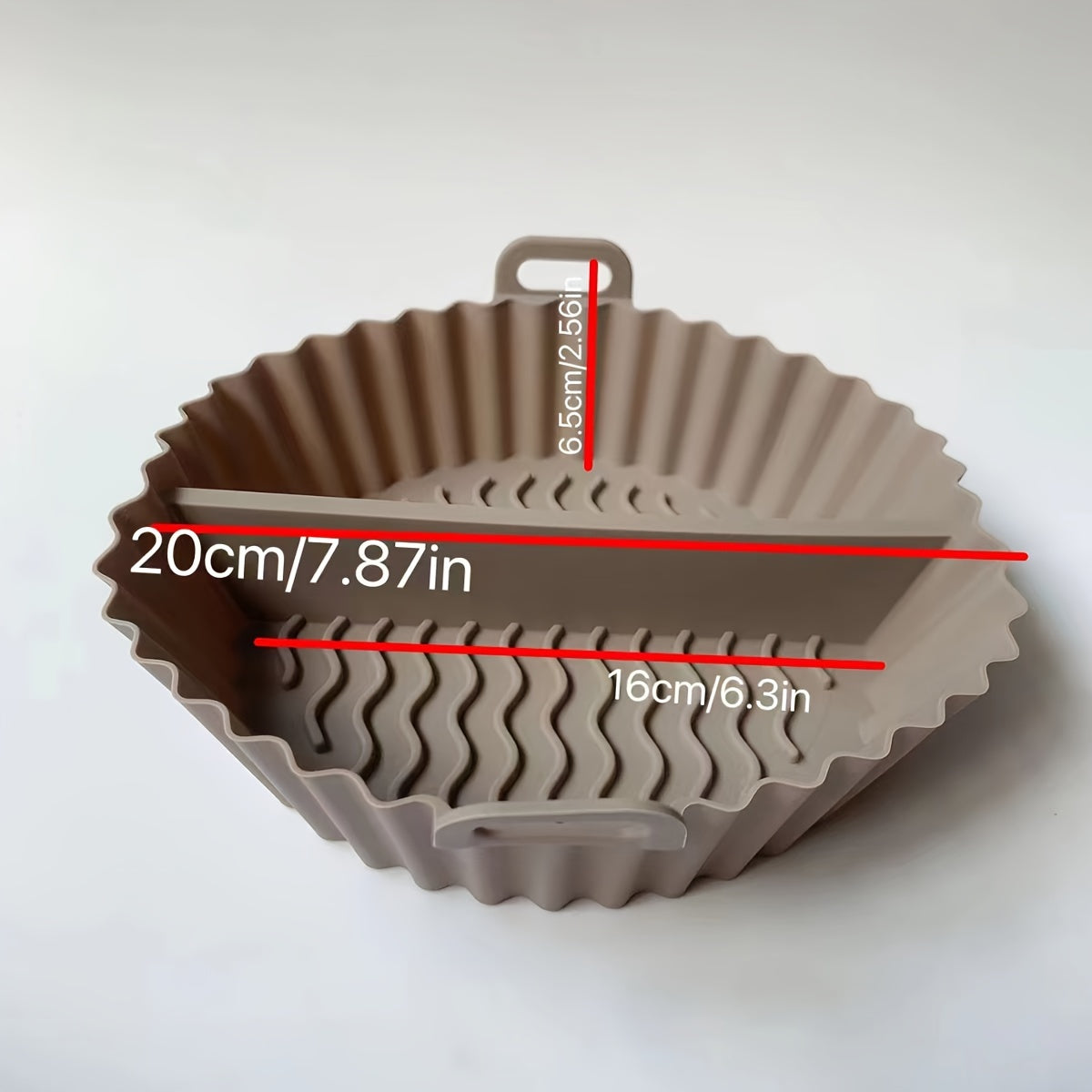 Reusable Air Fryer Liner Divided Silicone Baking Mat Kitchen Accessory