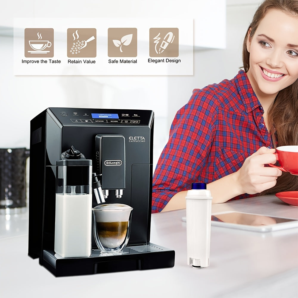4-Piece Coffee Machine Filter Set Faster Water Filtration Improved Performance