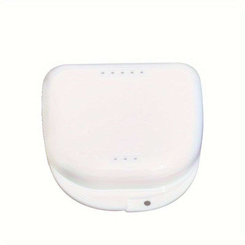 Denture Storage Box Portable Tooth Sleeve Box Organizer