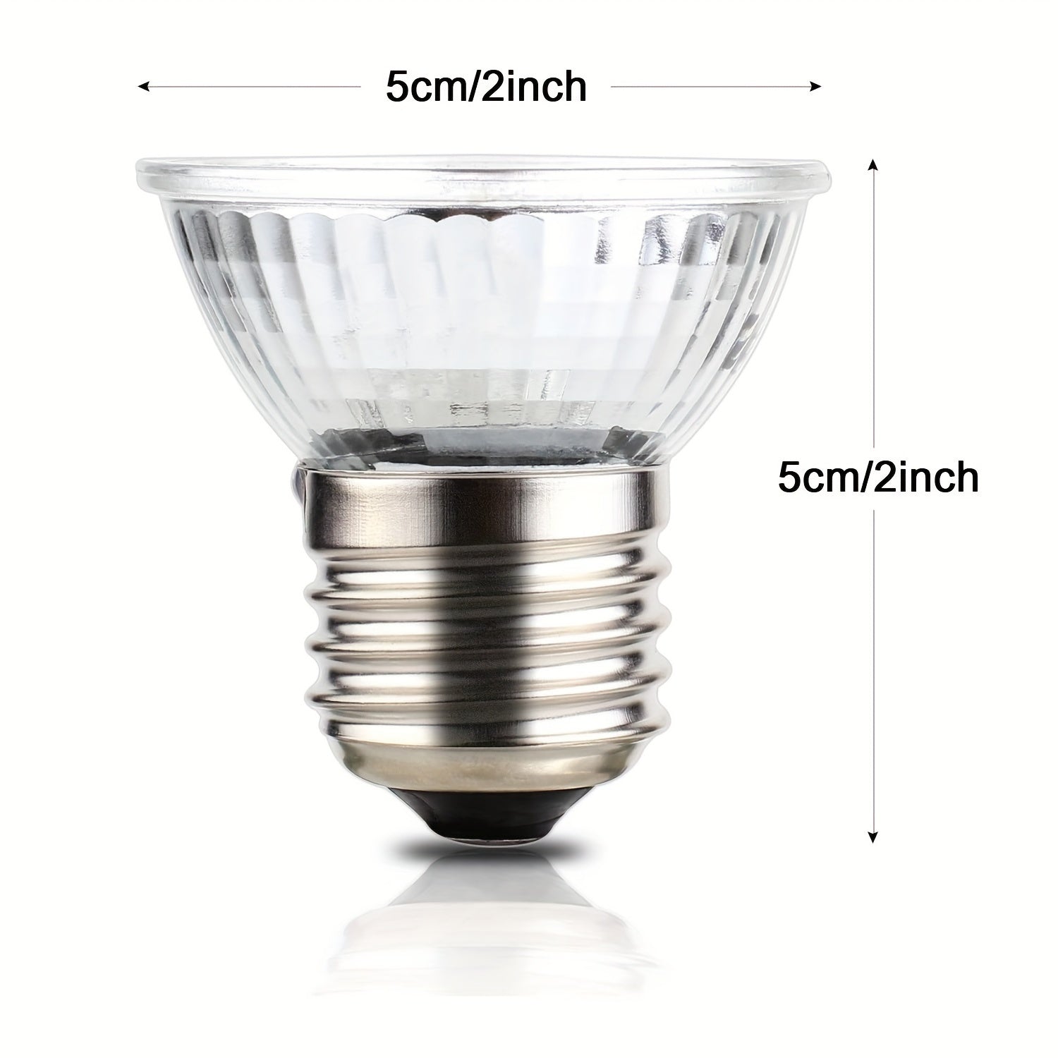 Set of Four 220V 50W UVB Sunlight Heating Lamps for Turtle Tanks