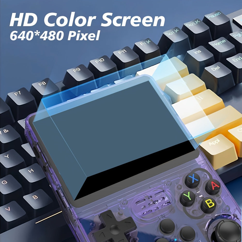 Vintage qo'l o'yin konsoli, quloqchin ulanishi, 8.89 sm ekran, portativ o'yin pad - retro ko'ngilochar, USB zaryadlash, ABS material, har qanday yoshdagi o'yinchilar uchun ideal sovg'a