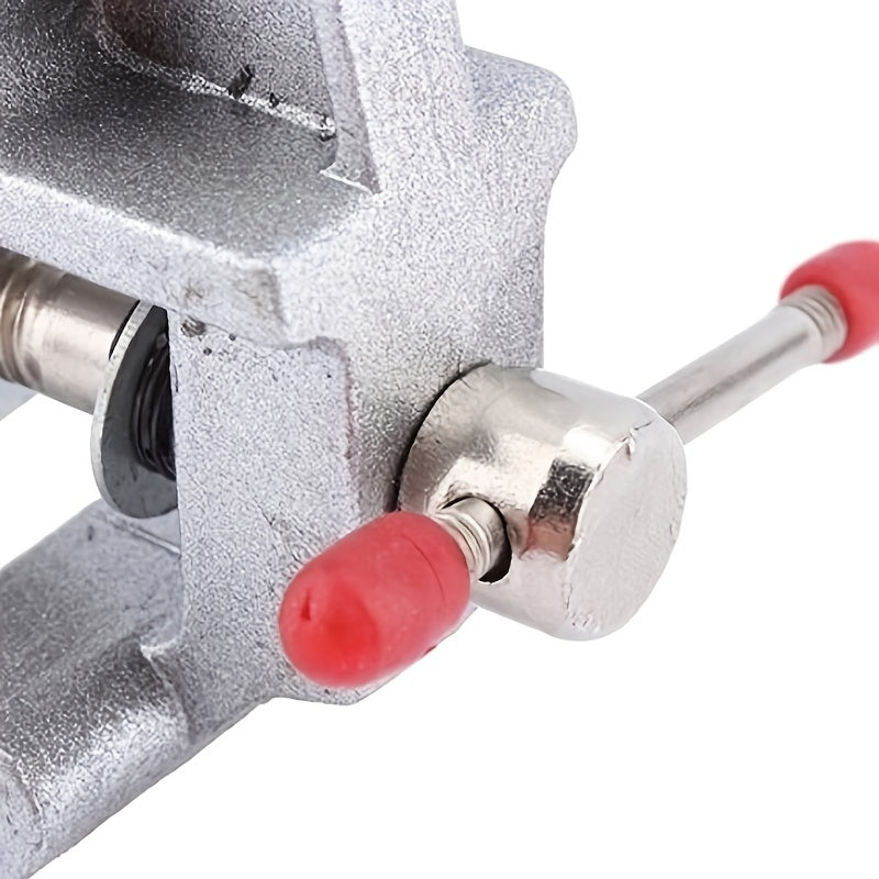 Mini Miniature Bench Vise for DIY Woodworking Jewelry Crafts Aluminum Steel