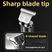 Men's Electric Hair Clipper with LED Display 3-Speed USB Rechargeable Grooming