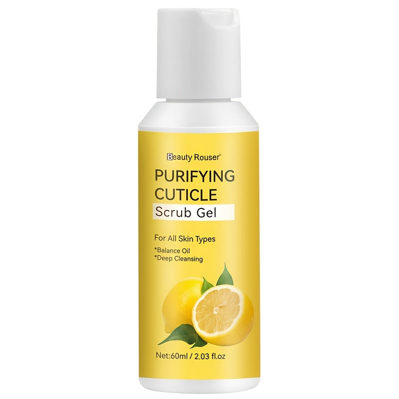 Lemon Aloe Facial Exfoliant for All Skin Types 60ml Hydrating Gentle Scrub