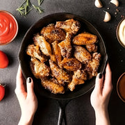 Juego de utensilios de cocina de hierro fundido de 3 piezas: sartén, parrilla y sartén para asar a la parrilla y saltear